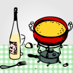Fondue et partage